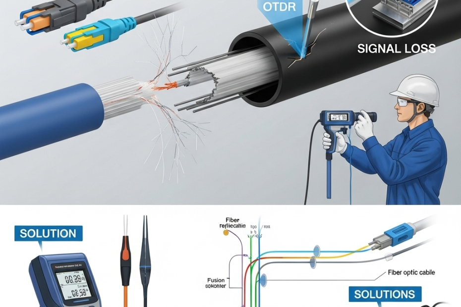Fiber Kablo Sinyal Kaybı Çözümü 18 Fiber Kablo Sinyal Kaybı Çözümü