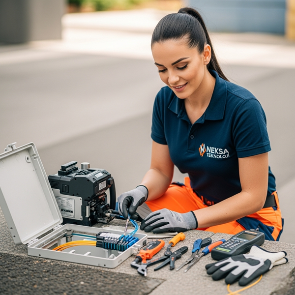 Fiber Kablo Ek Yapma 1 Fiber Kablo Ek Yapma